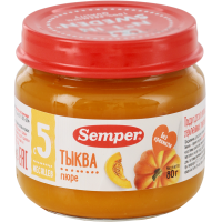 

Пюре "SEMPER" (тыква) 80г