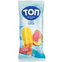 

Лед фруктовый "ТОП" (гуава-персик)70г