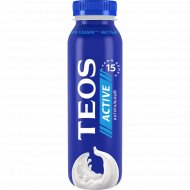 Йогурт питьевой «Teos» Active, натуральный, 2%, 260 г