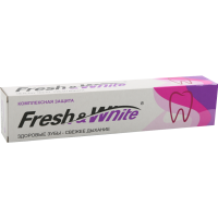 

Зубная паста"FRESH&WHITE"комплк.защ,135г