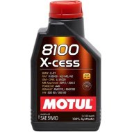 Моторное масло «Motul» 8100 X-cess 5W40, 102784, 1 л