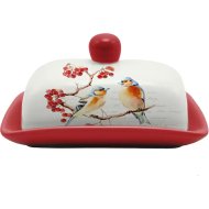 Масленка «Prima Collection» Птицы на ветке, HC601R-C2, 17х8.5 см