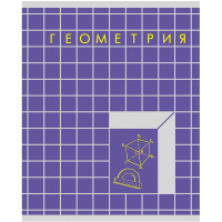 

Тетрадь предметная "ГЕОМЕТРИЯ"48л