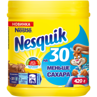 

Какао-напиток"NESQUIK"(-30% сахара)420г