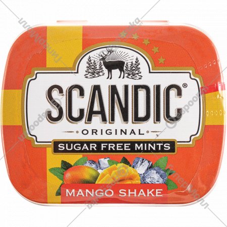 Конфеты без сахара «Scandic» манго, 14 г