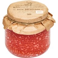 Икра лос.горбуши «КР. ЗОЛОТО» (зерн)500г