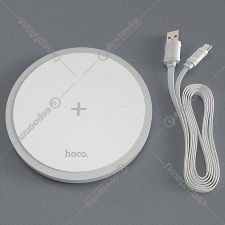 Беспроводное зарядное устройство «Hoco» CW26, белый
