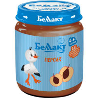 

Пюре "БЕЛЛАКТ" (персик,б/с) 100г