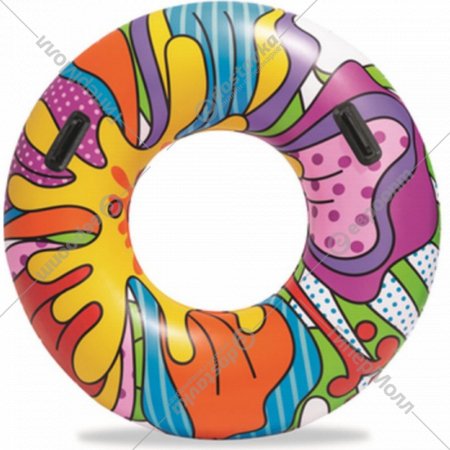 Надувной круг для плавания «Bestway» Поп-арт, 119 см