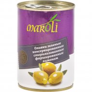 Оливки зеленые «Maroli»  фаршированные лимоном, 280 г