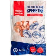 Креветки «Море от John Dory» Vannamei Королевские, 41/50, варено-мороженые, в панцире, без головы, без вены, 400 г