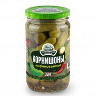 Корнишоны«СЕМИЛУКС.ТРАПЕЗА»(марин.)350г