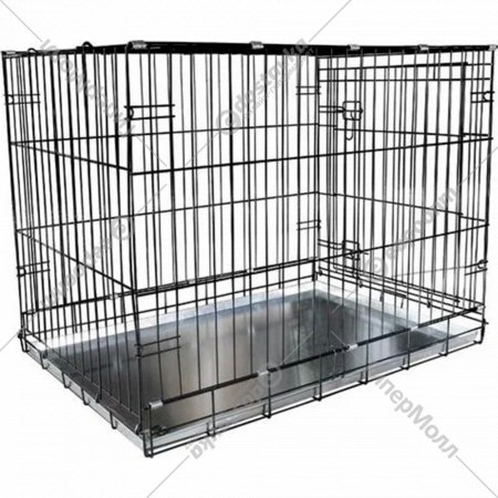 Клетка для перевозки собак «Зоомарк» №1, 1004, 60х40х45 см
