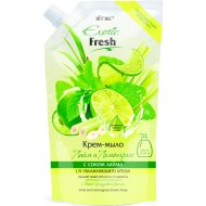 Крем-мыло жидкое «Вiтэкс» Exotic Fresh, лайм и лемонграсс, 750 мл