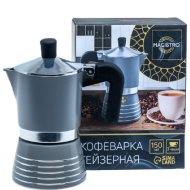 Гейзерная кофеварка «Moka» 29539794, на 3 чашки, 150 мл