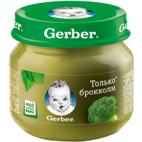 

ДП "ГЕРБЕР" (брокколи) Польша 80 г