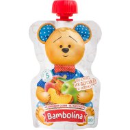 Пюре фруктовое Bambolina персик и яблоко, 100 г