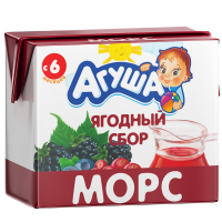 

Морс "АГУША" (ягодн.сбор) 200мл