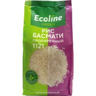 Рис «Ecoline Green» Басмати, пропаренный, длиннозерный, 800 г