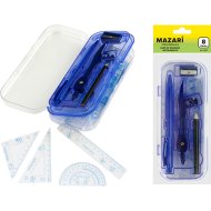 Готовальня Mazari М-4502, 8 предметов