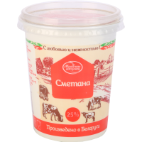 

Сметана 25% (стакан с крышкой) 380г