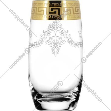 Набор стаканов «Promsiz» EAV63-809/S/Z/6/I, барокко, 6 шт