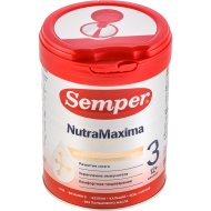 Смесь молочная сухая Semper НутраМаксима Эксклюзив 3, 800 г