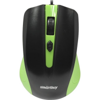 

Мышь проводная"SMARTBUY"(ONE352,зел-чер)