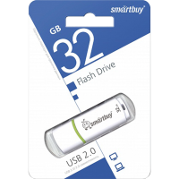 

Флэш-диск"SMARTBUY"32GB(SB32GBCRW-W)