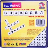 Настольная игра «Макси» Словодел, малая, магнитная, настольная, 10367