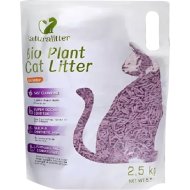 Наполнитель для кошачьего туалета «Naturalitter» Bio Plant, Лаванда, 2000921472434, 6 л