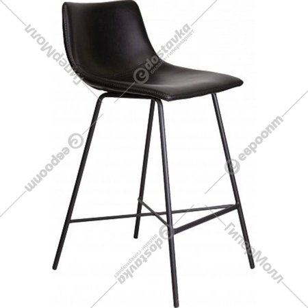 Барный стул «AksHome» Mexico, ткань, черный/черная нить