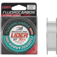 Леска флюорокарбоновая «Lider» Fluorocarbon 100%, FL- 0112, 30 м, 0.12 мм