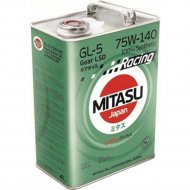 Трансмиссионное масло «Mitasu» Racing Gear Oil 75W140, MJ-414-4, 4 л