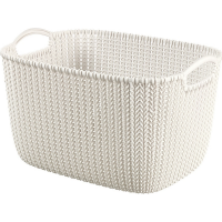 

Корзинка KNIT L (белый)