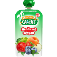 

Смузи "МАЛЕНЬКОЕ СЧАСТЬЕ" (Ягоды) 110г