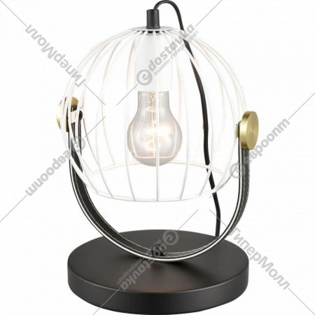 Настольная лампа «Vele Luce» Pasquale, VL6251N01, черный/золото