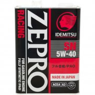 Масло моторное «Idemitsu» Zepro Racing SN, 5W-40, 3585041, 4 л