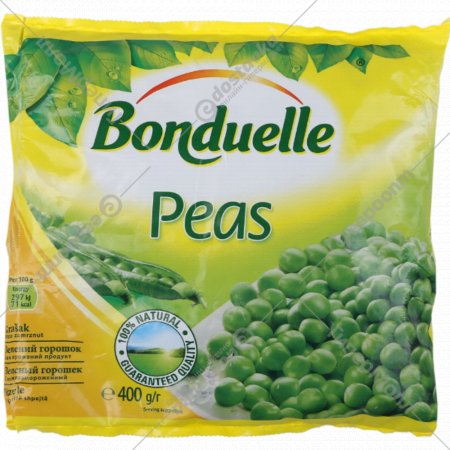 Горошек зеленый замороженный «Bonduelle» 400 г