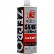 Масло моторное «Idemitsu» Zepro Euro Spec SN/СF, 5W-40, 1849054, 1 л
