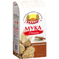 

Мука ржаная"УЛАДАР"(цельнозерновая)1кг
