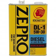 Масло моторное «Idemitsu» Zepro Diesel DL-1, 5W-30, 2156041, 4 л