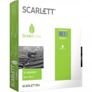 Весы «Scarlett» GreenLine, SC-BS33E103