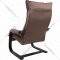 Кресло «Leset» Форест, венге/коричневый велюр V 23