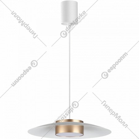 Подвесной светильник «Novotech» Pilz, Over NT22, 358895, белый/золото