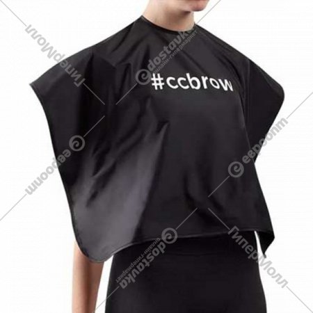 Пеньюар «CC Brow» черный, нейлон, 45 см