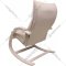 Кресло-качалка «Leset» Морено, слоновая кость/бежевый велюр V 18