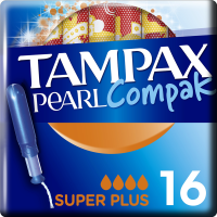 

Тампоны"TAMPAX"(compak pearl super+)16шт