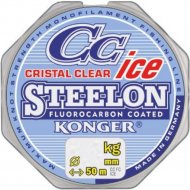 Леска рыболовная «Konger» Steelon Cristal Clear Fluorocarbon, 232150025, 150 м, 0.25 мм