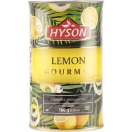 Чай зеленый листовой «Hyson» с ароматом лимона, 100 г